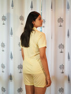 Women's Short Set (Yellow)