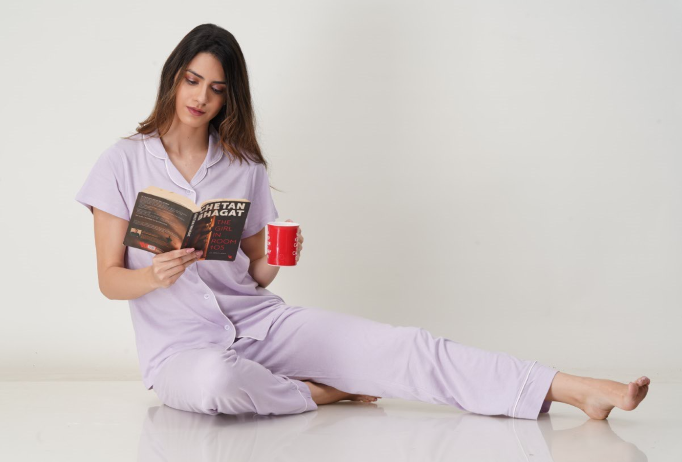 Women's Pyjama 2 pcs set (LILAC)
