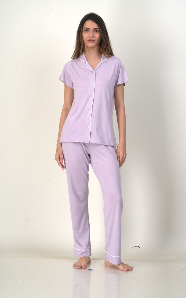 Women's Pyjama 2 pcs set (LILAC)