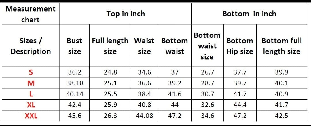 Women's Pyjama 3 pcs set (Navy Blue)