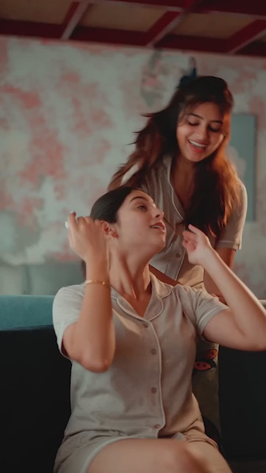 Women's Pyjama 3 pcs set (Burgundy)